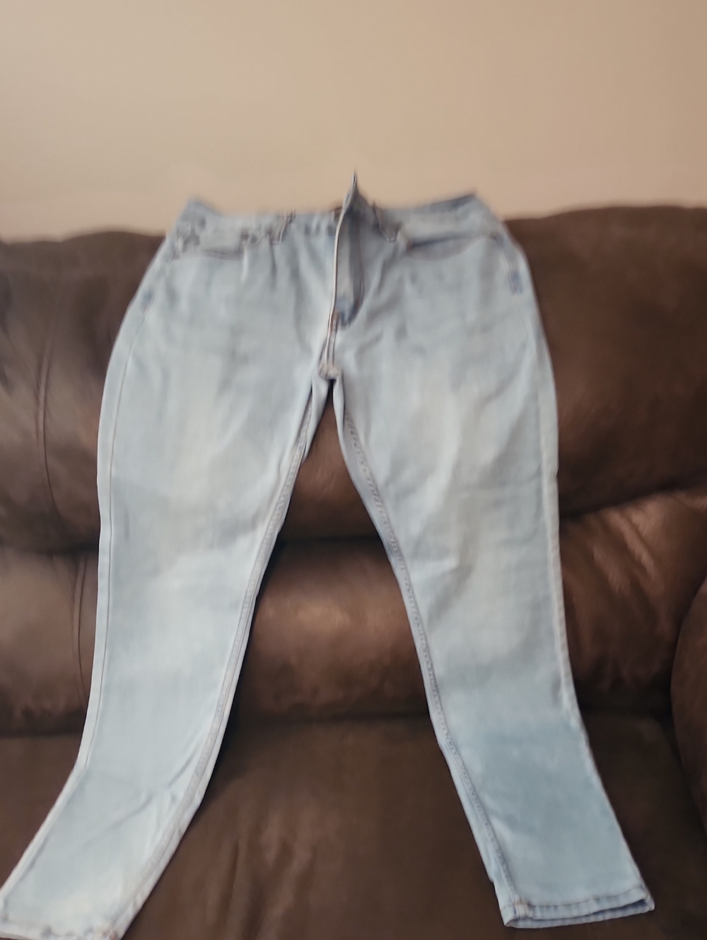 Ring of Fire Light Blue Skinny Jeans